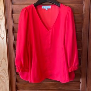 Tuckernuck V-Neck Swing Blouse